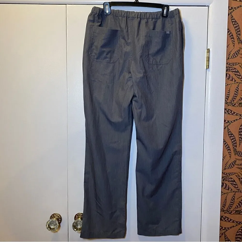 FIGS Pisco Basic Scrub Pants Graphite Gray Men’s Size Large Style FM4500